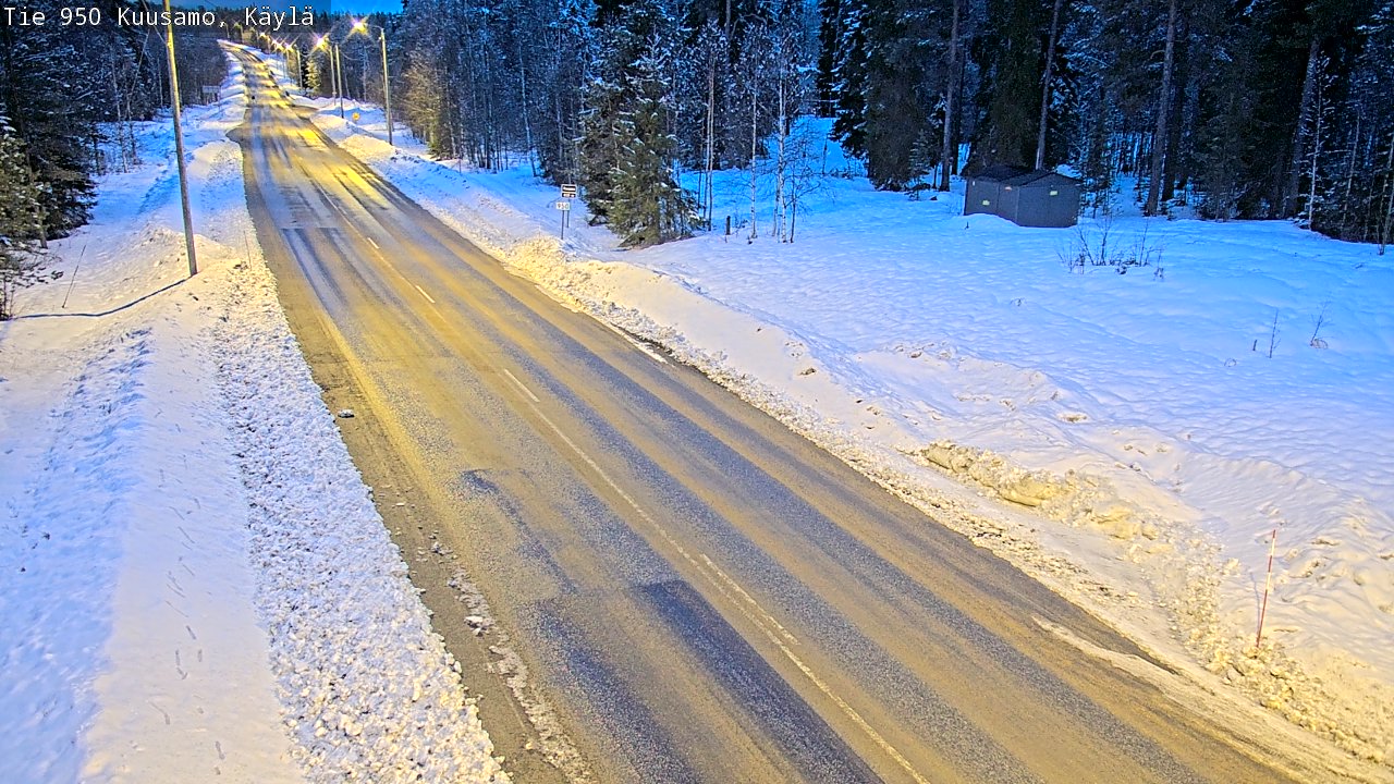 Kelikamerat Kuva Tie 950 Kuusamo, Käylä, Kuusamo, Pohjois-Pohjanmaa