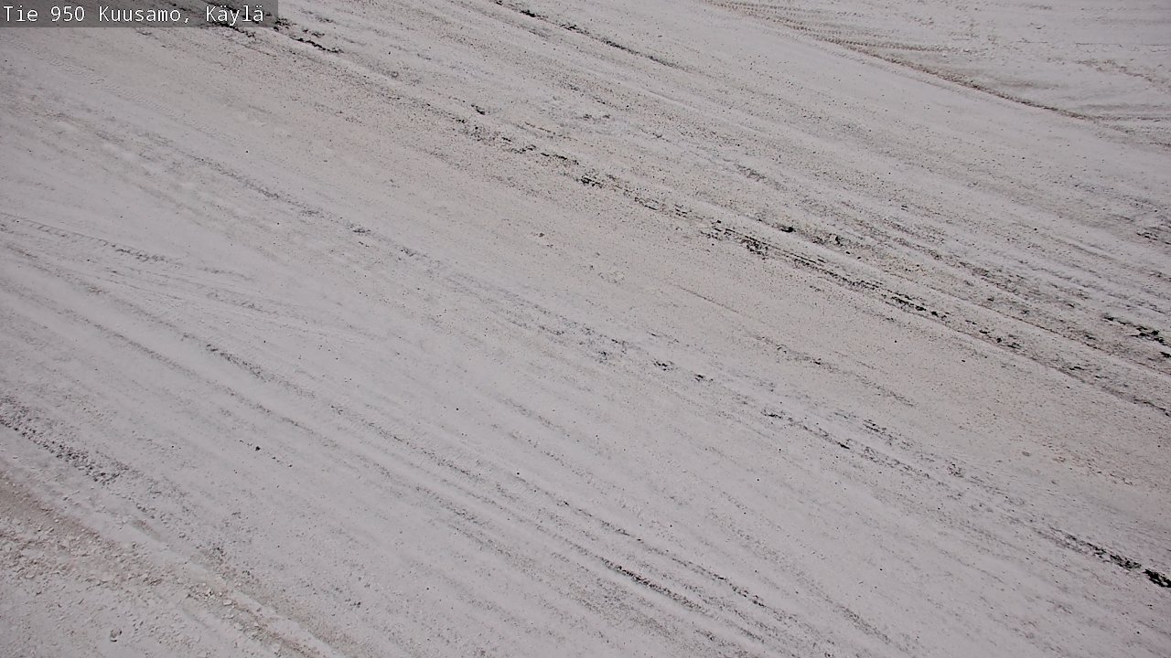 Weather Camera Image Road 950 Kuusamo, Käylä, Kuusamo, Pohjois-Pohjanmaa