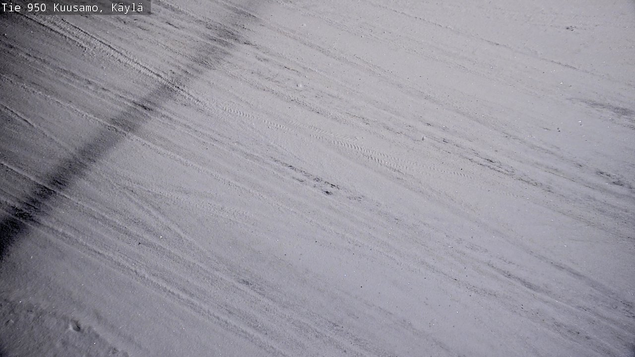 Weather Camera Image Road 950 Kuusamo, Käylä, Kuusamo, Pohjois-Pohjanmaa