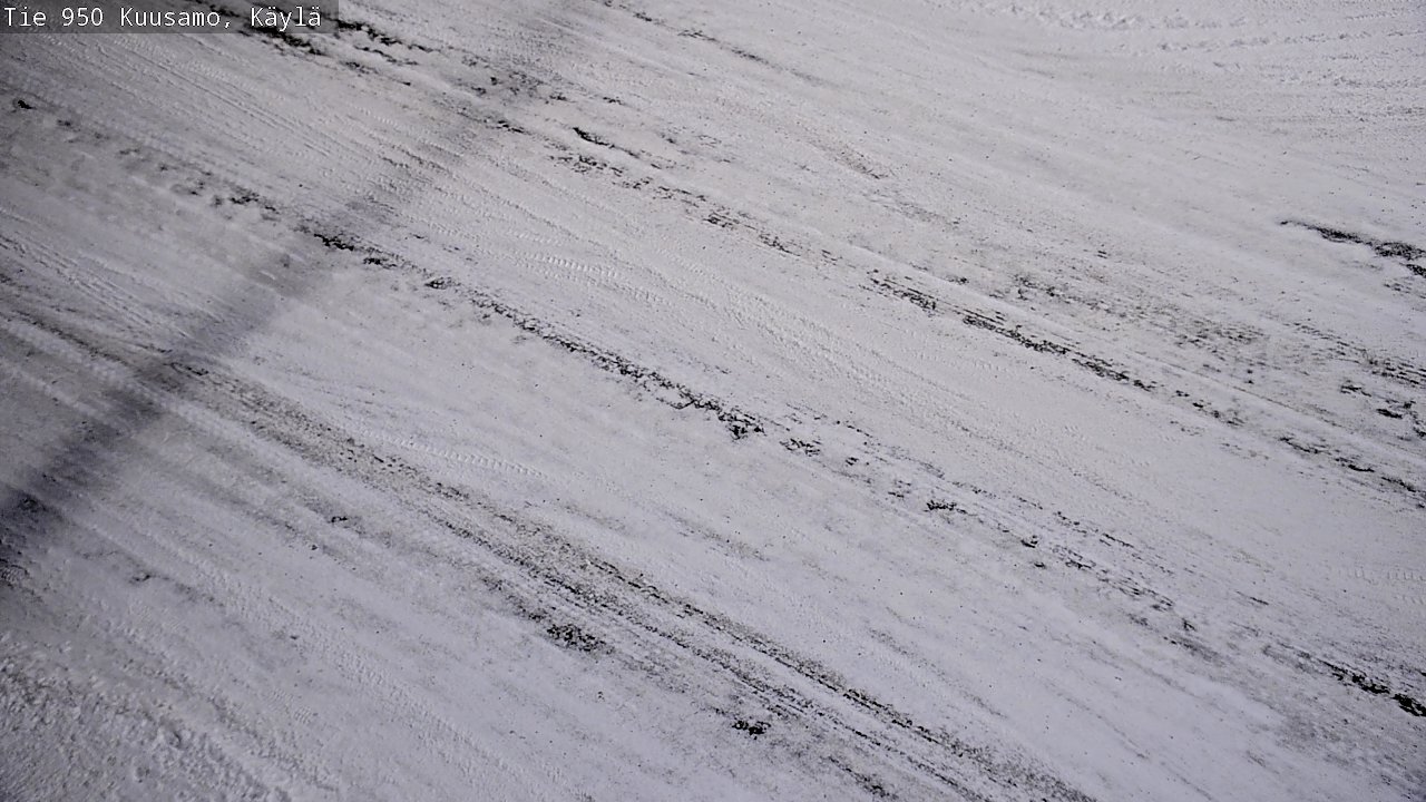 Weather Camera Image Road 950 Kuusamo, Käylä, Kuusamo, Pohjois-Pohjanmaa