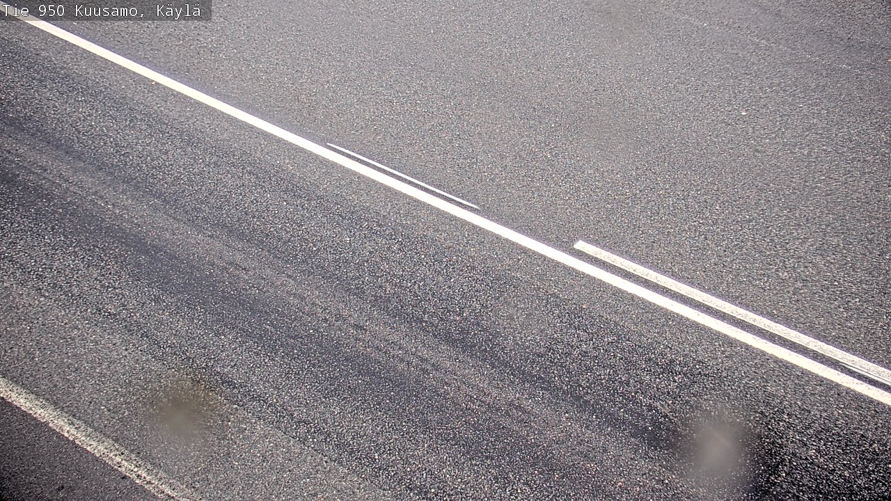 Weather Camera Image Väg 950 Kuusamo, Käylä, Kuusamo, Pohjois-Pohjanmaa