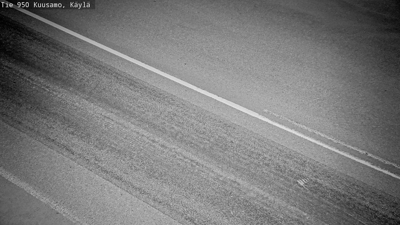 Weather Camera Image Väg 950 Kuusamo, Käylä, Kuusamo, Pohjois-Pohjanmaa