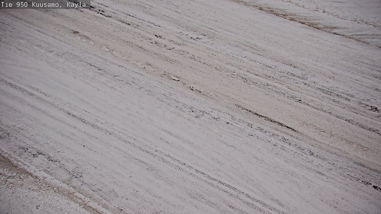 Weather Camera Image Road 950 Kuusamo, Käylä, Kuusamo, Pohjois-Pohjanmaa