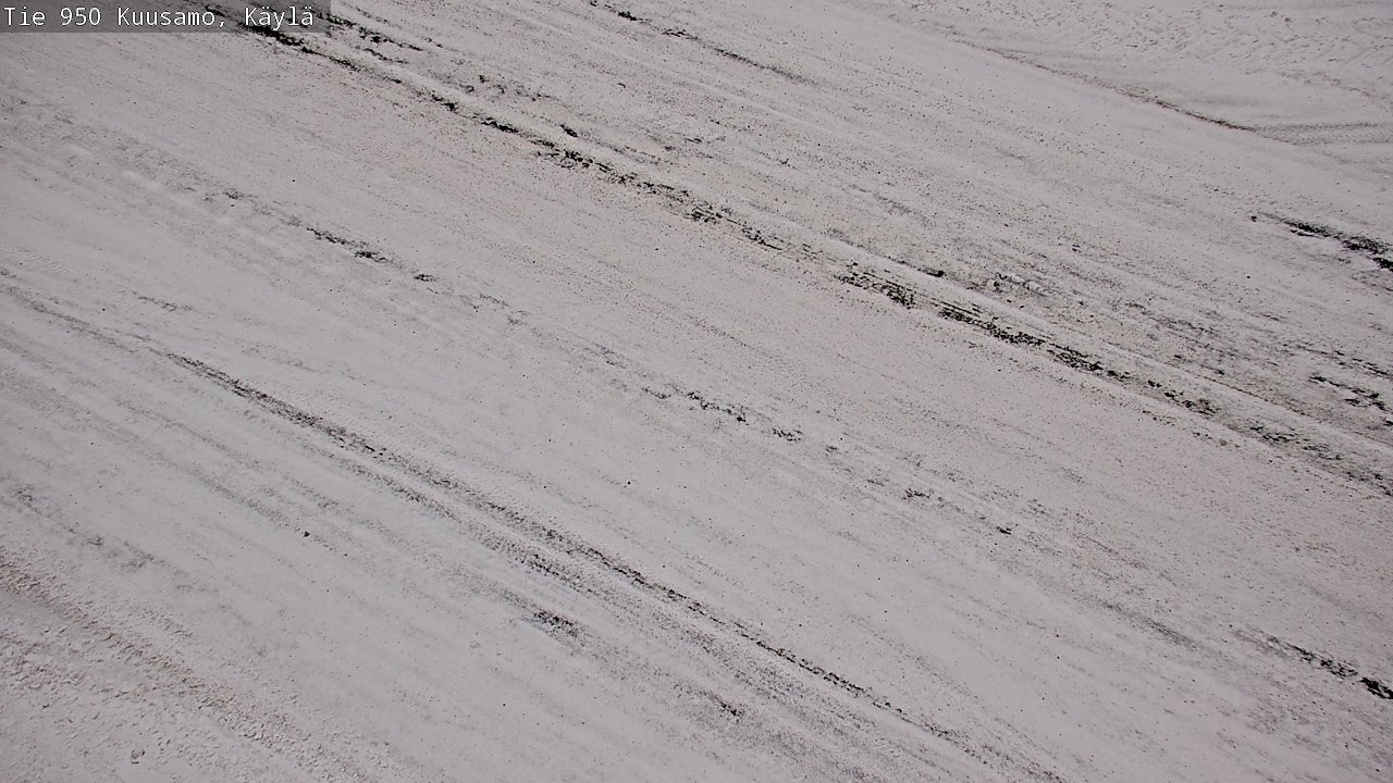 Weather Camera Image Road 950 Kuusamo, Käylä, Kuusamo, Pohjois-Pohjanmaa