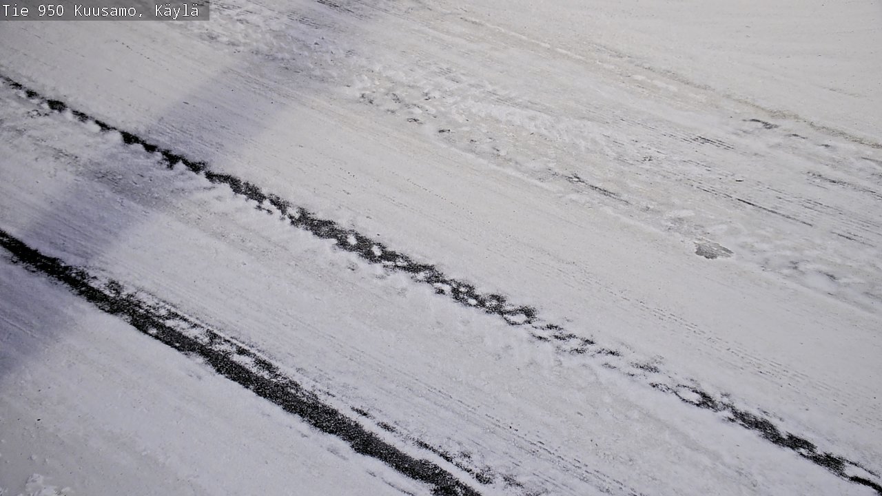Weather Camera Image Road 950 Kuusamo, Käylä, Kuusamo, Pohjois-Pohjanmaa