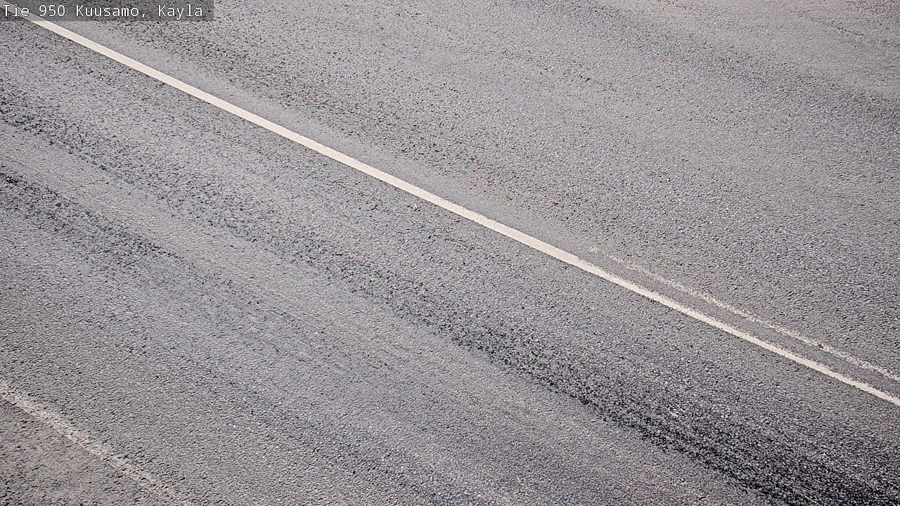 Weather Camera Image Väg 950 Kuusamo, Käylä, Kuusamo, Pohjois-Pohjanmaa
