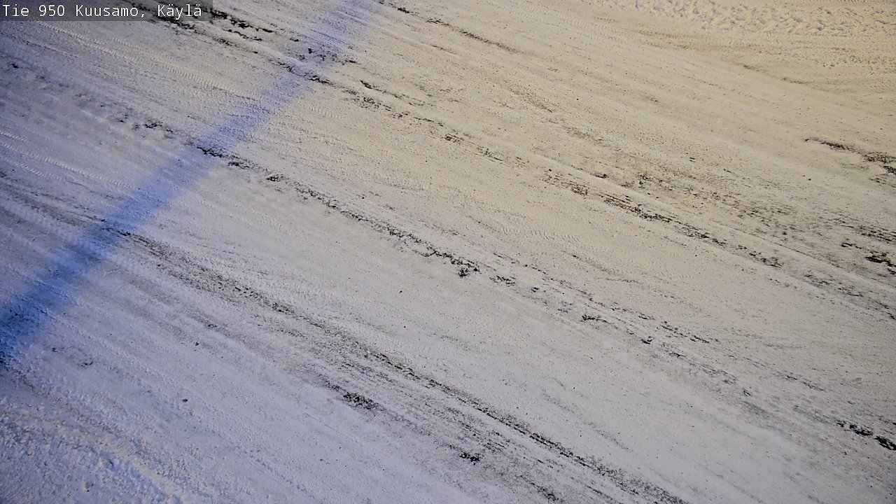 Weather Camera Image Road 950 Kuusamo, Käylä, Kuusamo, Pohjois-Pohjanmaa