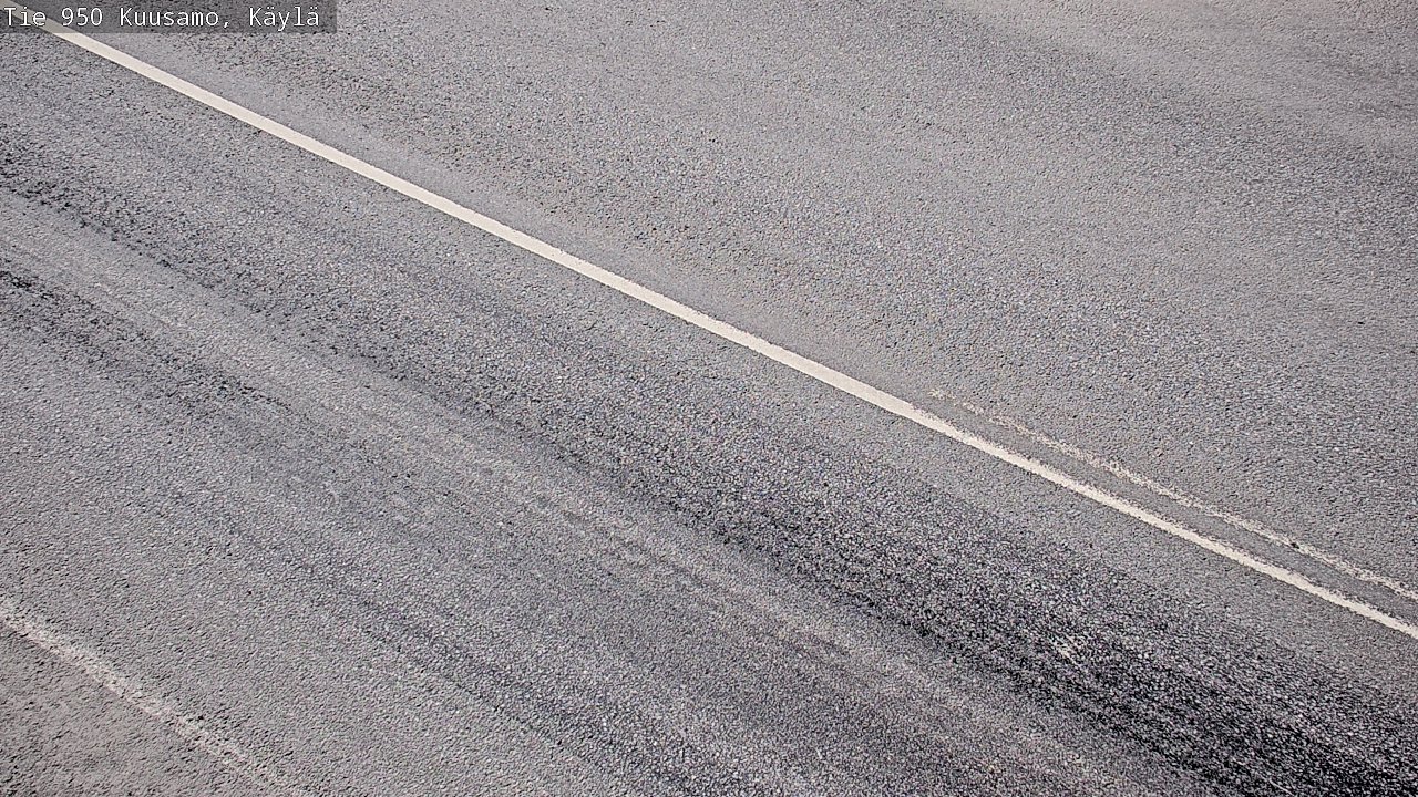 Weather Camera Image Väg 950 Kuusamo, Käylä, Kuusamo, Pohjois-Pohjanmaa