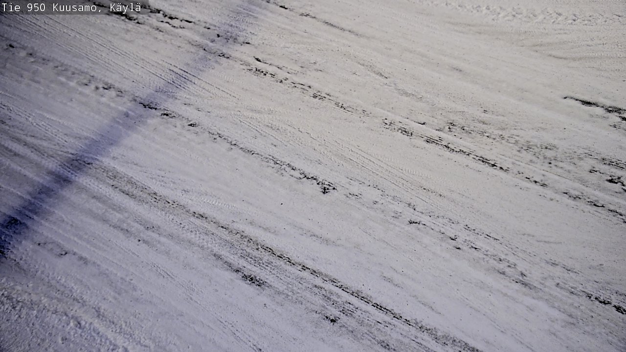 Weather Camera Image Road 950 Kuusamo, Käylä, Kuusamo, Pohjois-Pohjanmaa