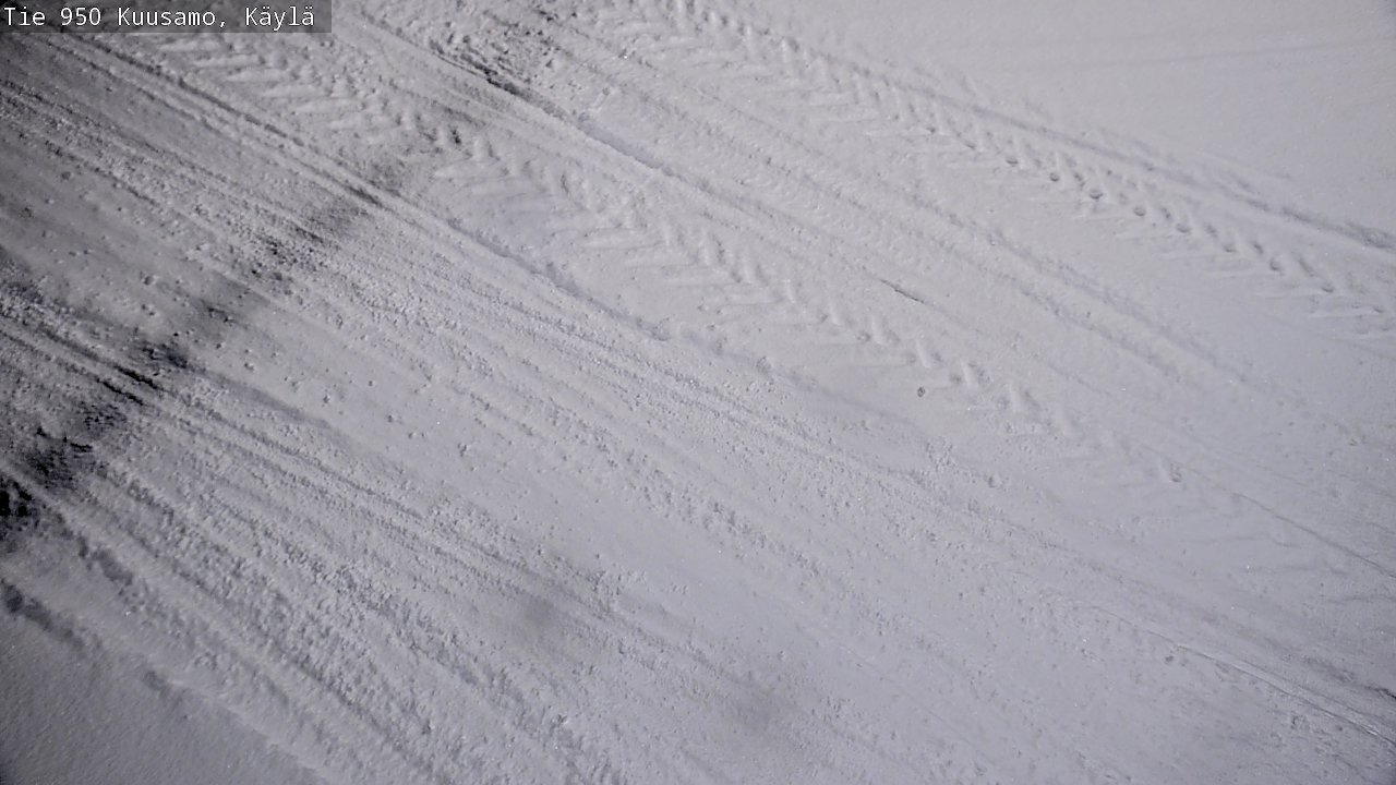 Weather Camera Image Road 950 Kuusamo, Käylä, Kuusamo, Pohjois-Pohjanmaa