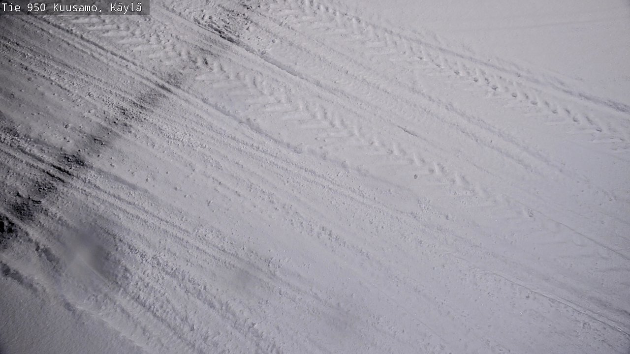 Weather Camera Image Road 950 Kuusamo, Käylä, Kuusamo, Pohjois-Pohjanmaa
