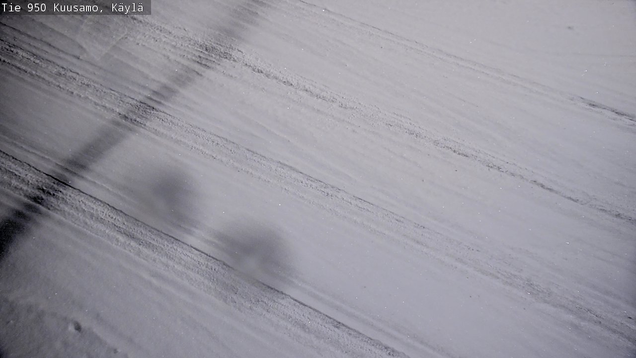 Weather Camera Image Road 950 Kuusamo, Käylä, Kuusamo, Pohjois-Pohjanmaa