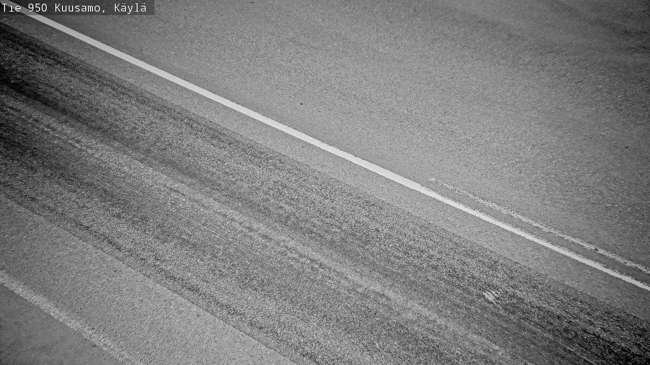Weather Camera Image Väg 950 Kuusamo, Käylä, Kuusamo, Pohjois-Pohjanmaa