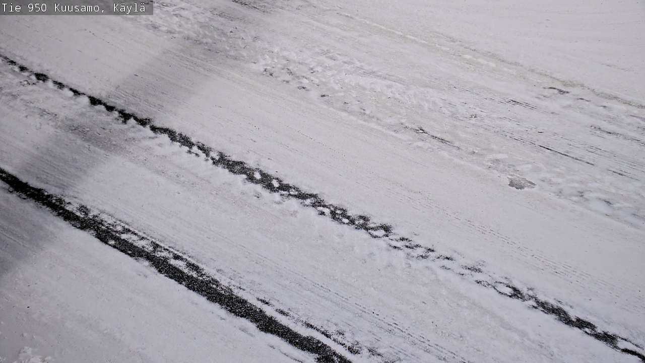Weather Camera Image Road 950 Kuusamo, Käylä, Kuusamo, Pohjois-Pohjanmaa
