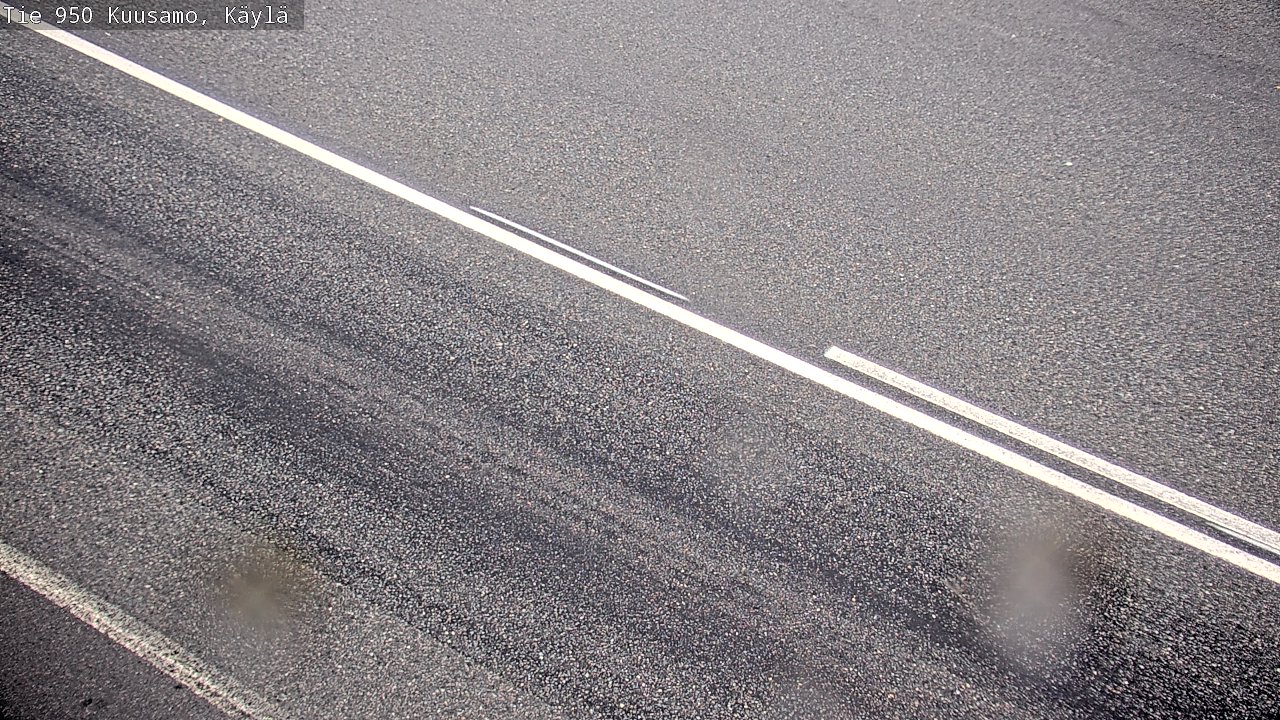 Weather Camera Image Väg 950 Kuusamo, Käylä, Kuusamo, Pohjois-Pohjanmaa