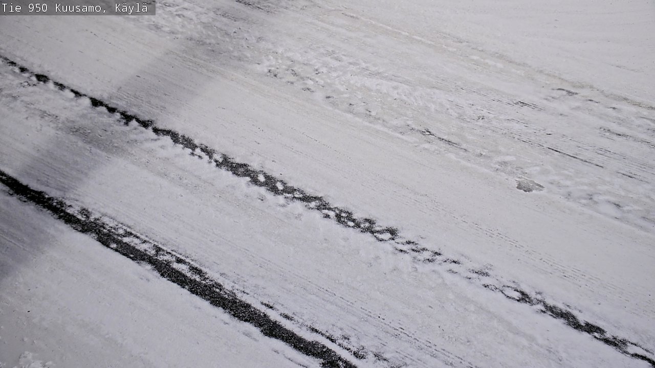 Weather Camera Image Road 950 Kuusamo, Käylä, Kuusamo, Pohjois-Pohjanmaa