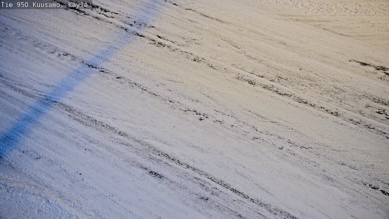 Weather Camera Image Road 950 Kuusamo, Käylä, Kuusamo, Pohjois-Pohjanmaa