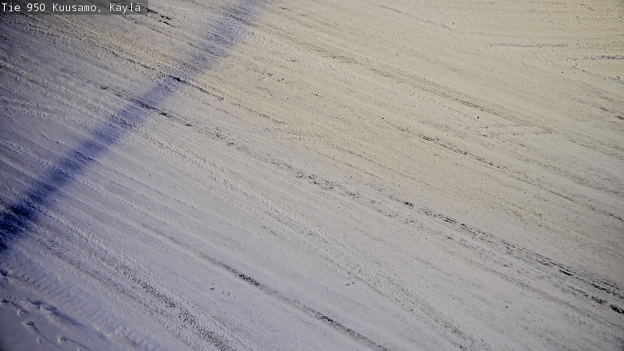Weather Camera Image Road 950 Kuusamo, Käylä, Kuusamo, Pohjois-Pohjanmaa