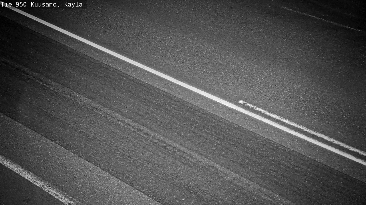 Weather Camera Image Road 950 Kuusamo, Käylä, Kuusamo, Pohjois-Pohjanmaa