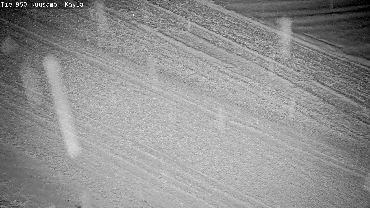 Weather Camera Image Road 950 Kuusamo, Käylä, Kuusamo, Pohjois-Pohjanmaa