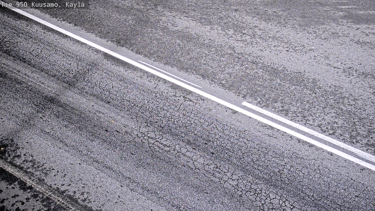 Weather Camera Image Väg 950 Kuusamo, Käylä, Kuusamo, Pohjois-Pohjanmaa