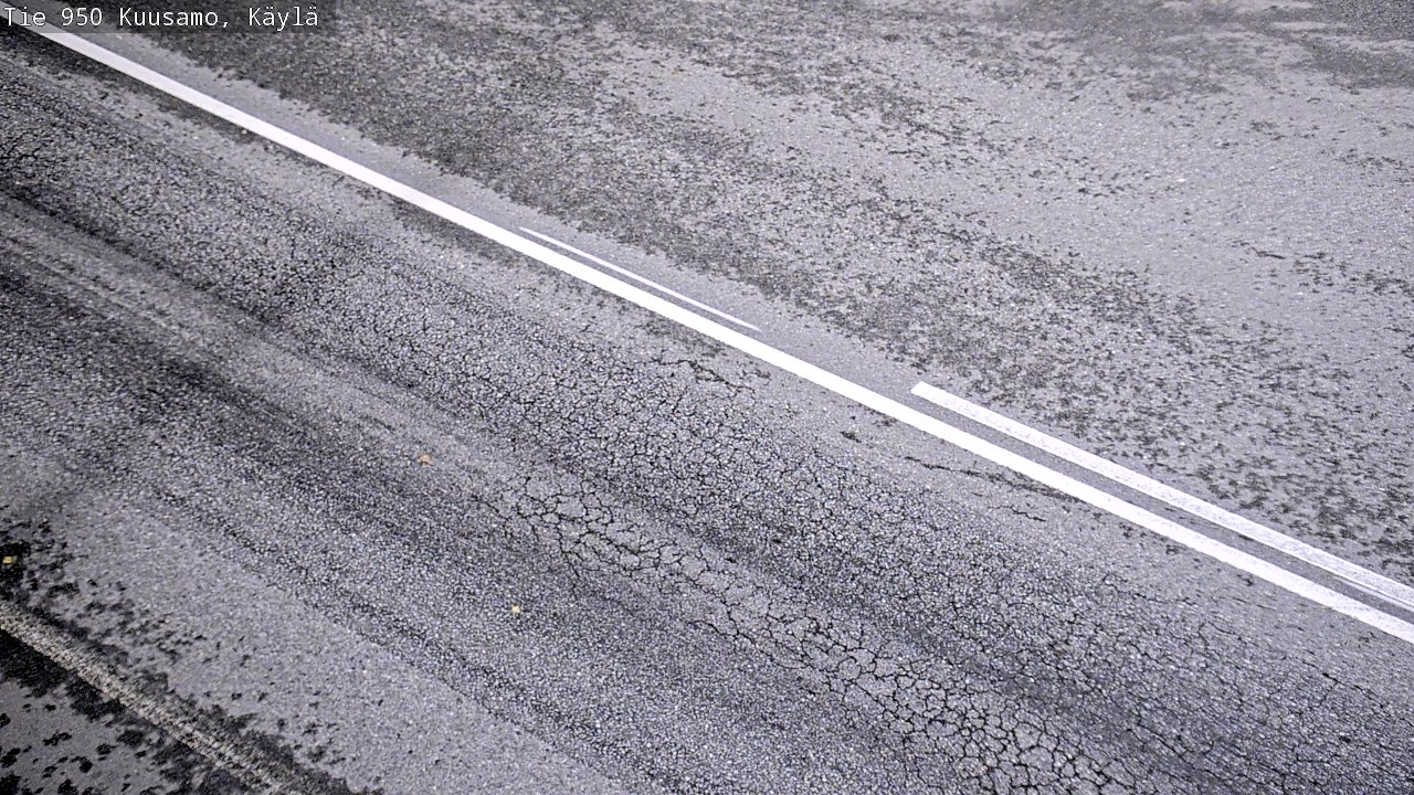 Weather Camera Image Väg 950 Kuusamo, Käylä, Kuusamo, Pohjois-Pohjanmaa