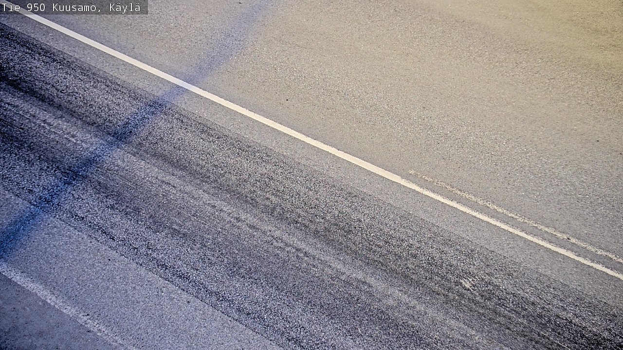 Weather Camera Image Väg 950 Kuusamo, Käylä, Kuusamo, Pohjois-Pohjanmaa