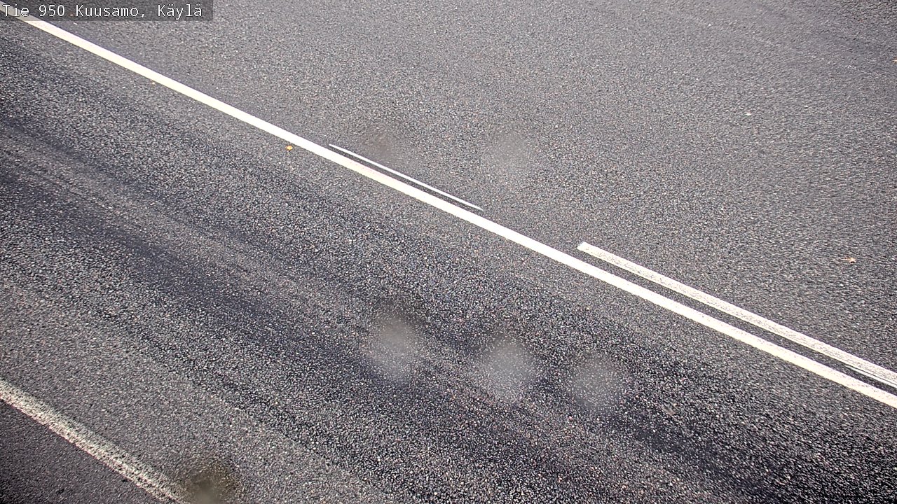 Weather Camera Image Väg 950 Kuusamo, Käylä, Kuusamo, Pohjois-Pohjanmaa