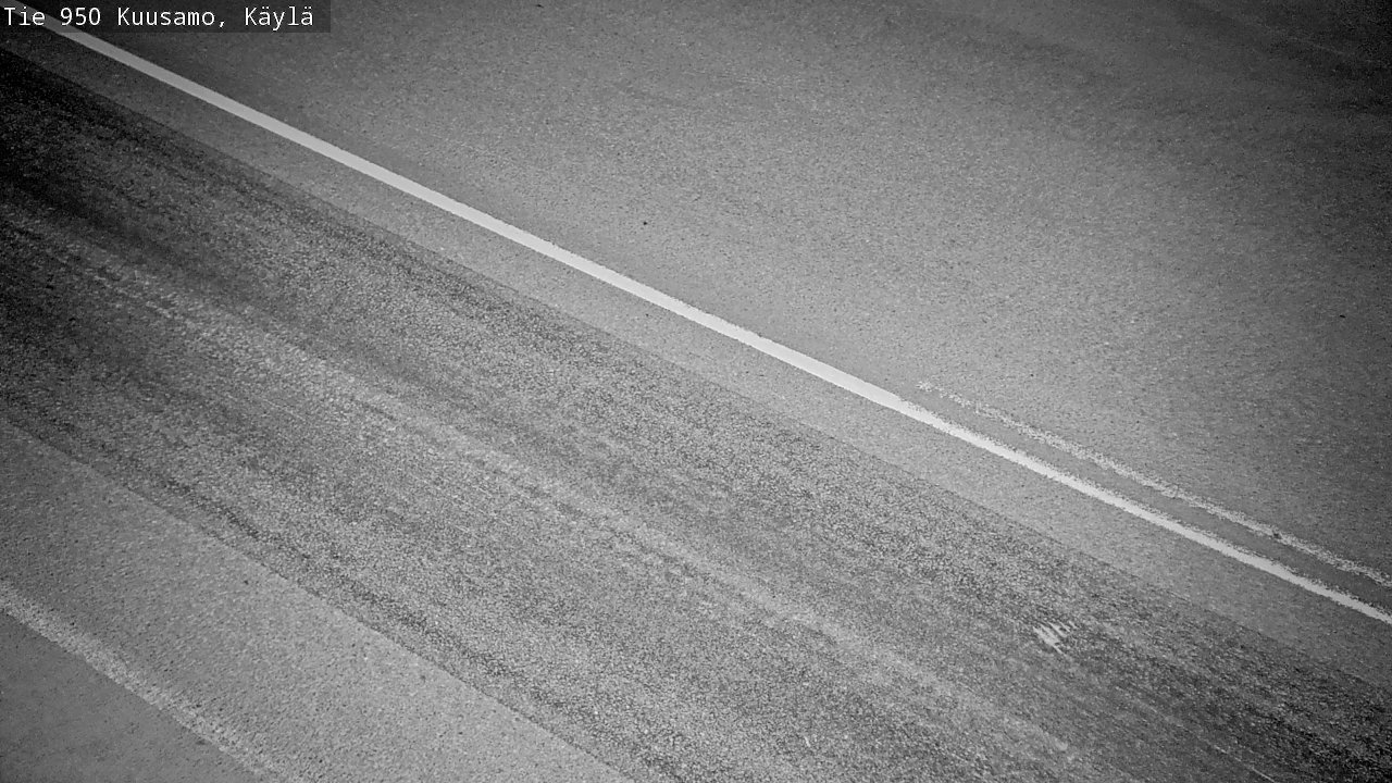 Weather Camera Image Road 950 Kuusamo, Käylä, Kuusamo, Pohjois-Pohjanmaa