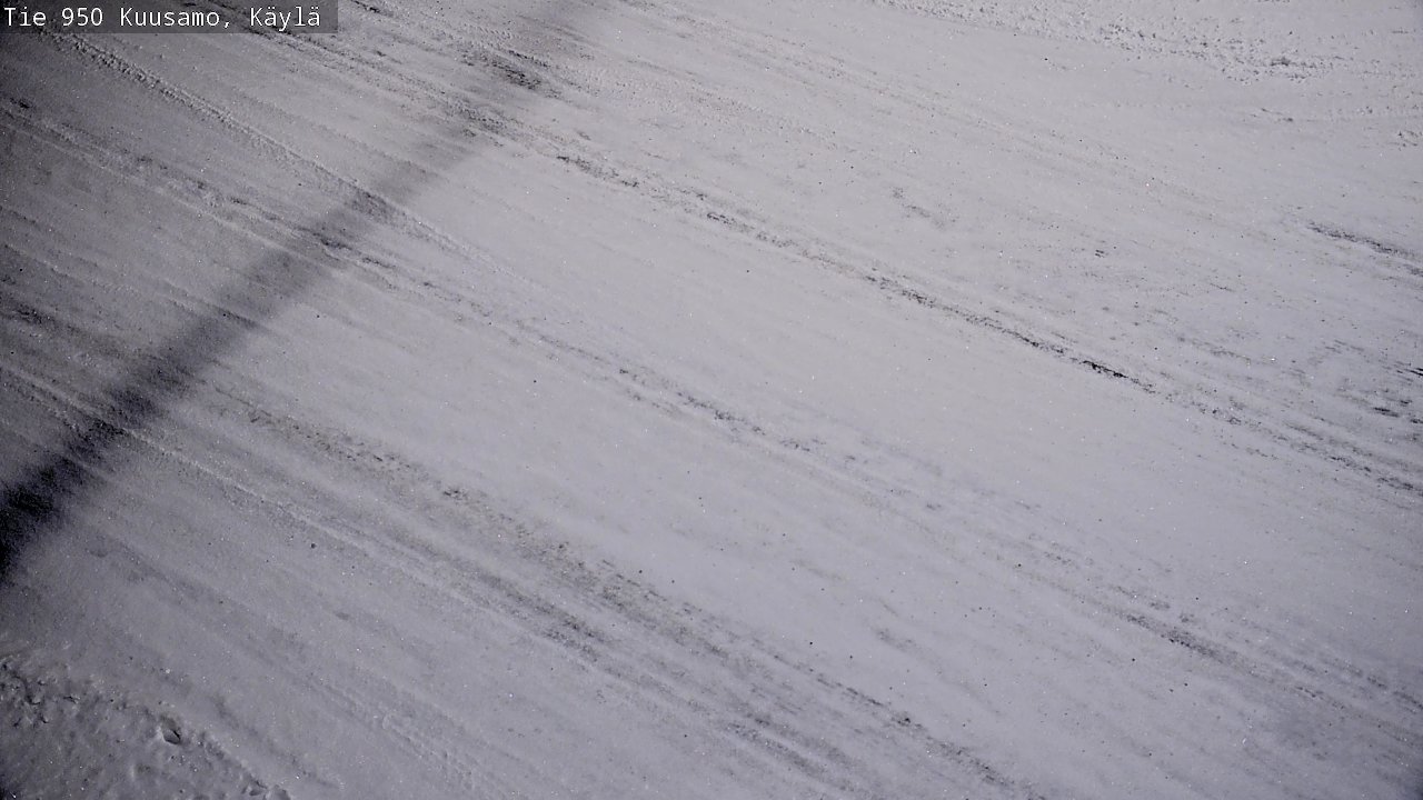 Weather Camera Image Road 950 Kuusamo, Käylä, Kuusamo, Pohjois-Pohjanmaa