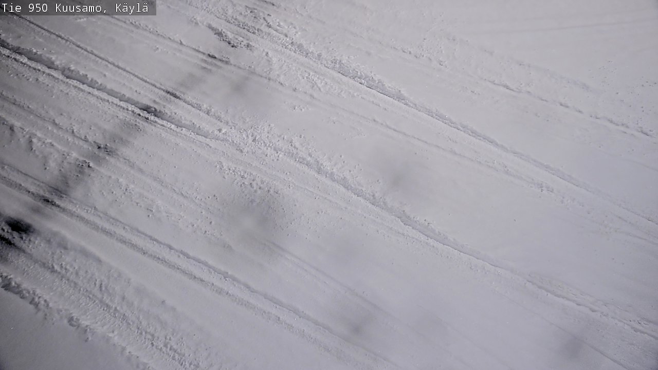 Weather Camera Image Road 950 Kuusamo, Käylä, Kuusamo, Pohjois-Pohjanmaa