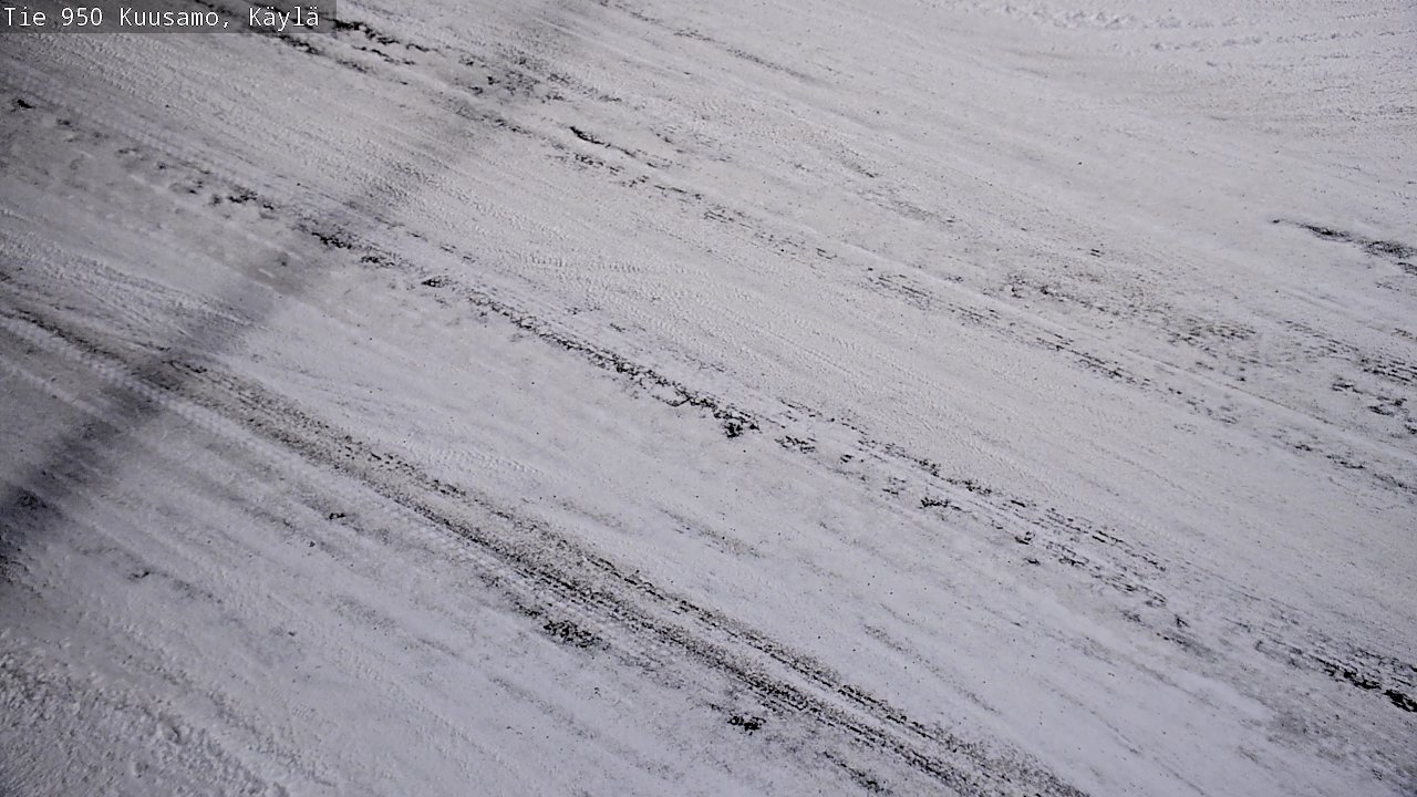 Weather Camera Image Road 950 Kuusamo, Käylä, Kuusamo, Pohjois-Pohjanmaa