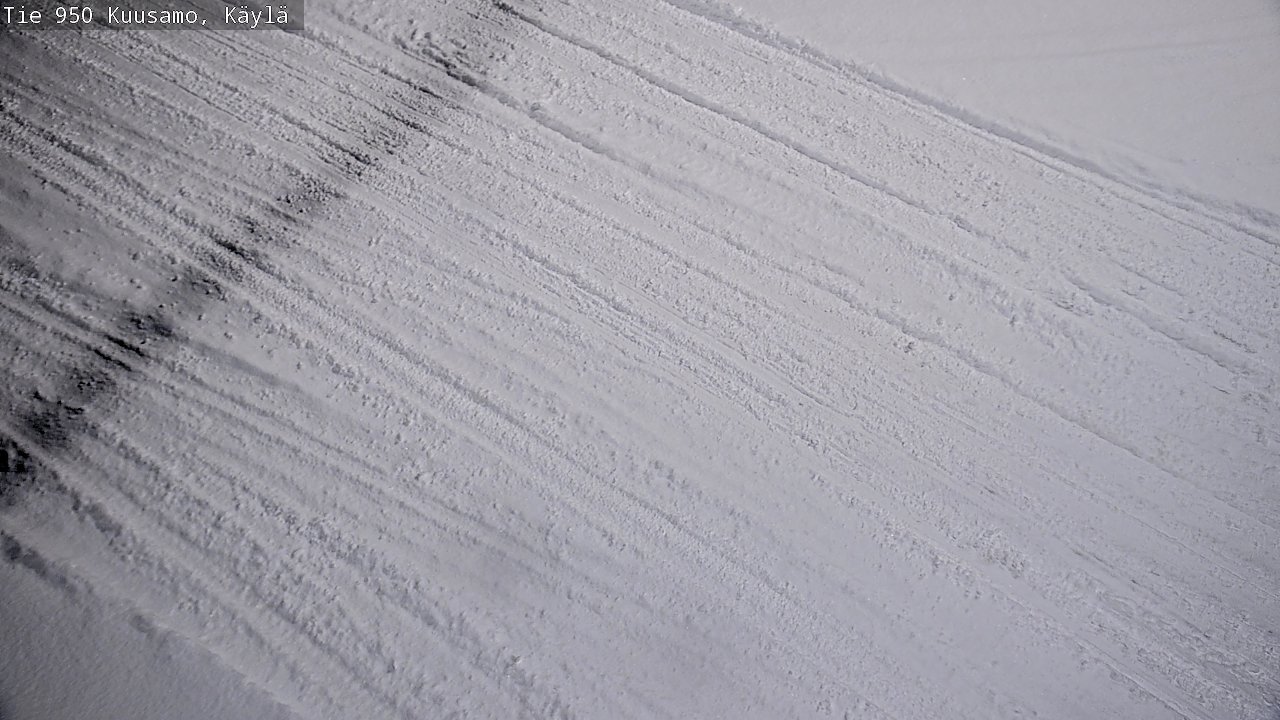 Weather Camera Image Road 950 Kuusamo, Käylä, Kuusamo, Pohjois-Pohjanmaa