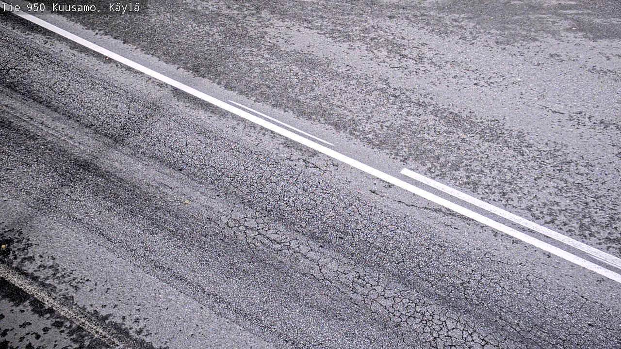 Weather Camera Image Väg 950 Kuusamo, Käylä, Kuusamo, Pohjois-Pohjanmaa