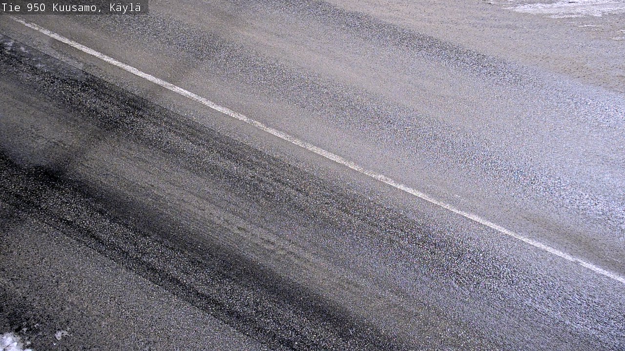 Weather Camera Image Väg 950 Kuusamo, Käylä, Kuusamo, Pohjois-Pohjanmaa