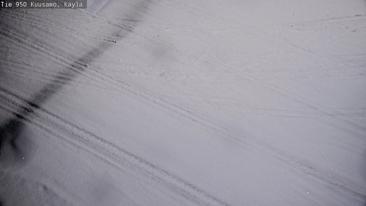 Weather Camera Image Road 950 Kuusamo, Käylä, Kuusamo, Pohjois-Pohjanmaa