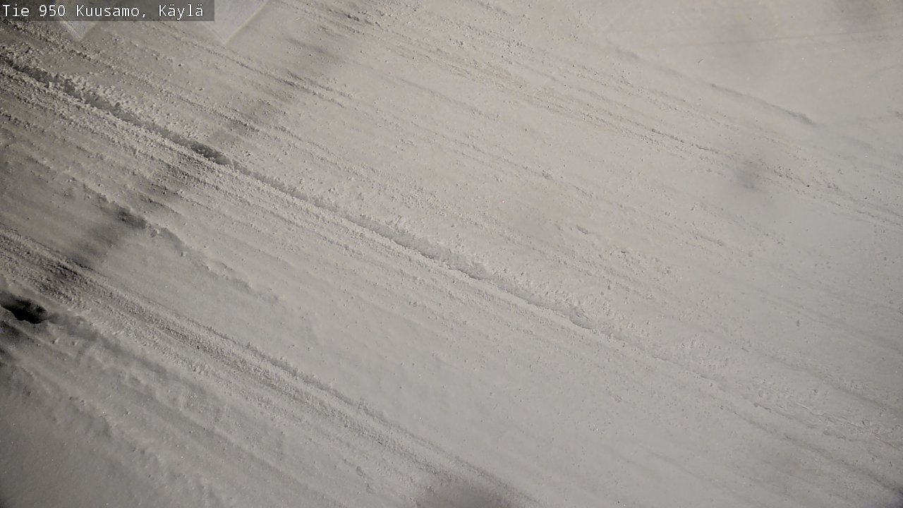 Weather Camera Image Road 950 Kuusamo, Käylä, Kuusamo, Pohjois-Pohjanmaa