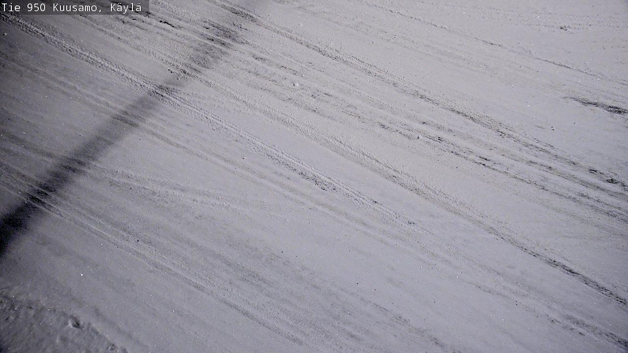 Weather Camera Image Road 950 Kuusamo, Käylä, Kuusamo, Pohjois-Pohjanmaa