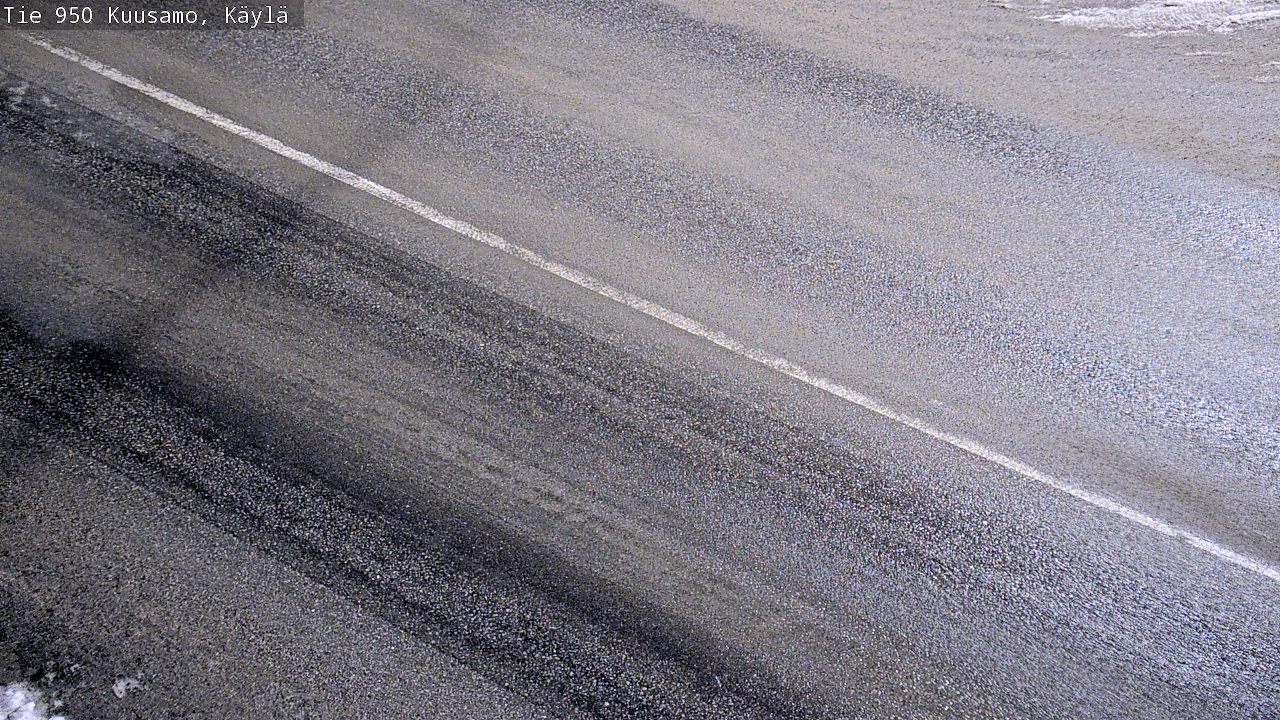 Weather Camera Image Väg 950 Kuusamo, Käylä, Kuusamo, Pohjois-Pohjanmaa