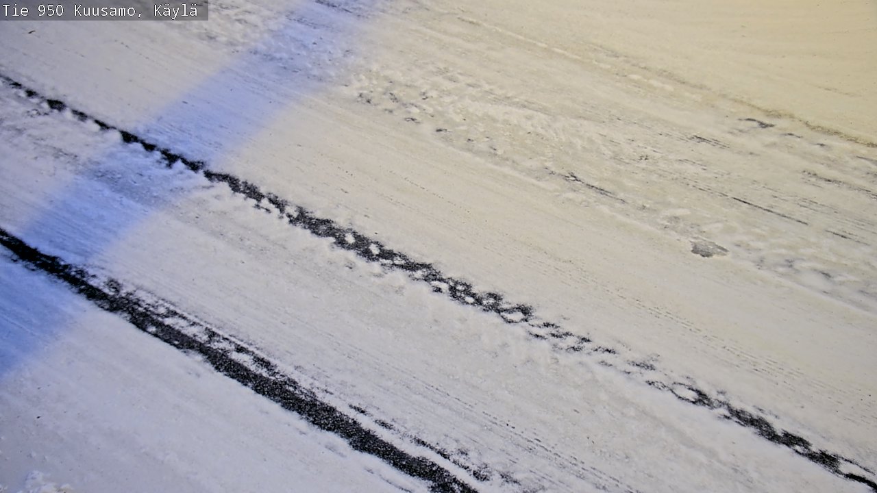Weather Camera Image Road 950 Kuusamo, Käylä, Kuusamo, Pohjois-Pohjanmaa