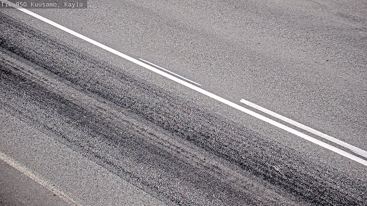 Weather Camera Image Väg 950 Kuusamo, Käylä, Kuusamo, Pohjois-Pohjanmaa