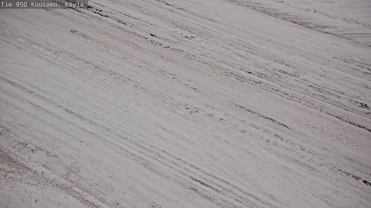 Weather Camera Image Road 950 Kuusamo, Käylä, Kuusamo, Pohjois-Pohjanmaa