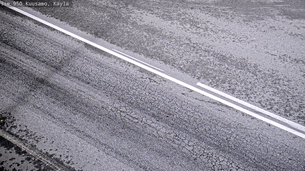 Weather Camera Image Väg 950 Kuusamo, Käylä, Kuusamo, Pohjois-Pohjanmaa