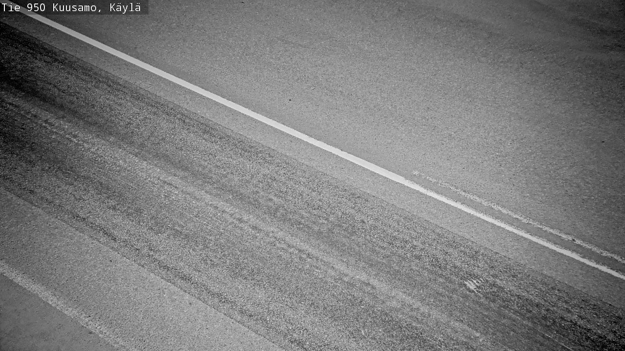 Weather Camera Image Väg 950 Kuusamo, Käylä, Kuusamo, Pohjois-Pohjanmaa