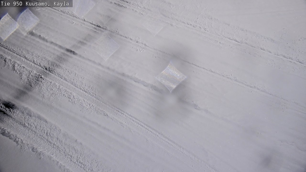 Weather Camera Image Road 950 Kuusamo, Käylä, Kuusamo, Pohjois-Pohjanmaa
