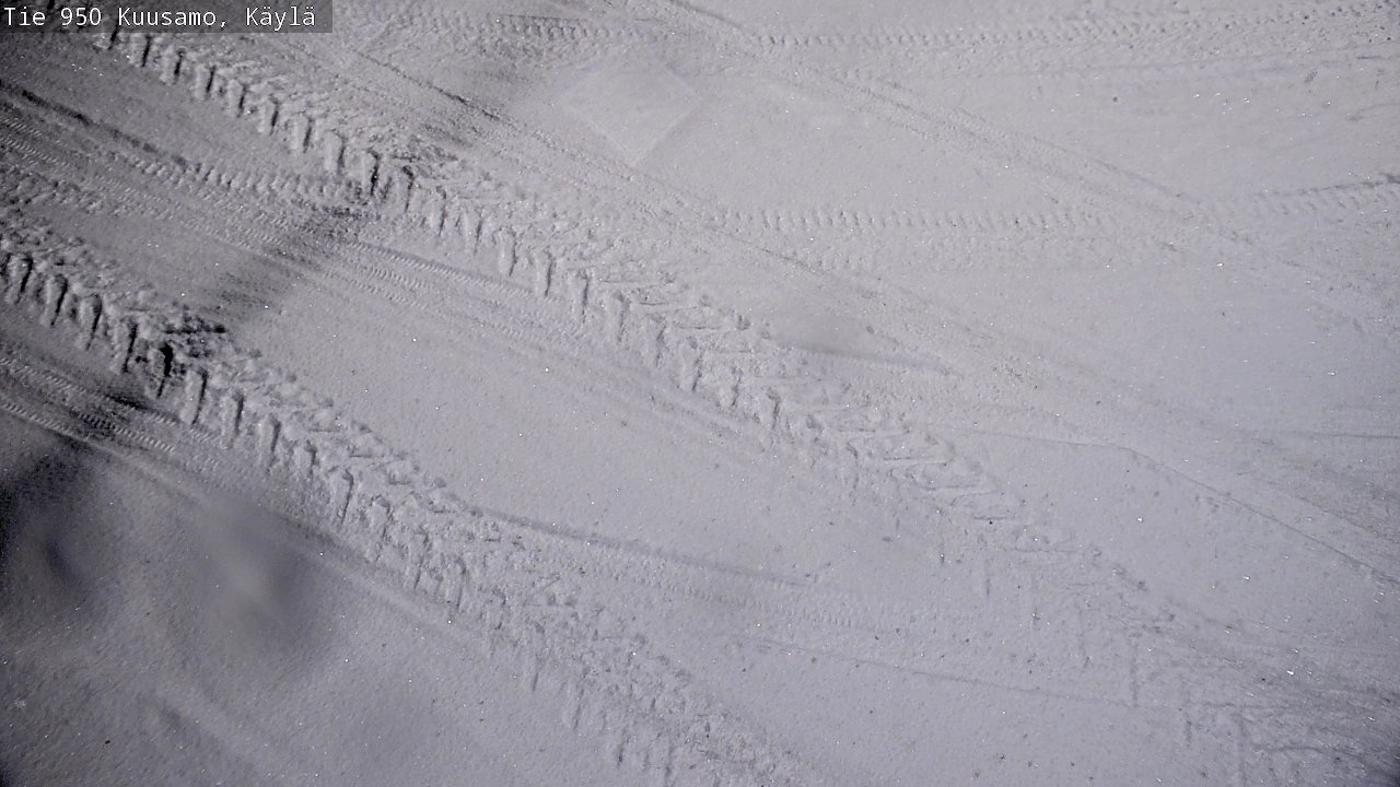 Weather Camera Image Road 950 Kuusamo, Käylä, Kuusamo, Pohjois-Pohjanmaa