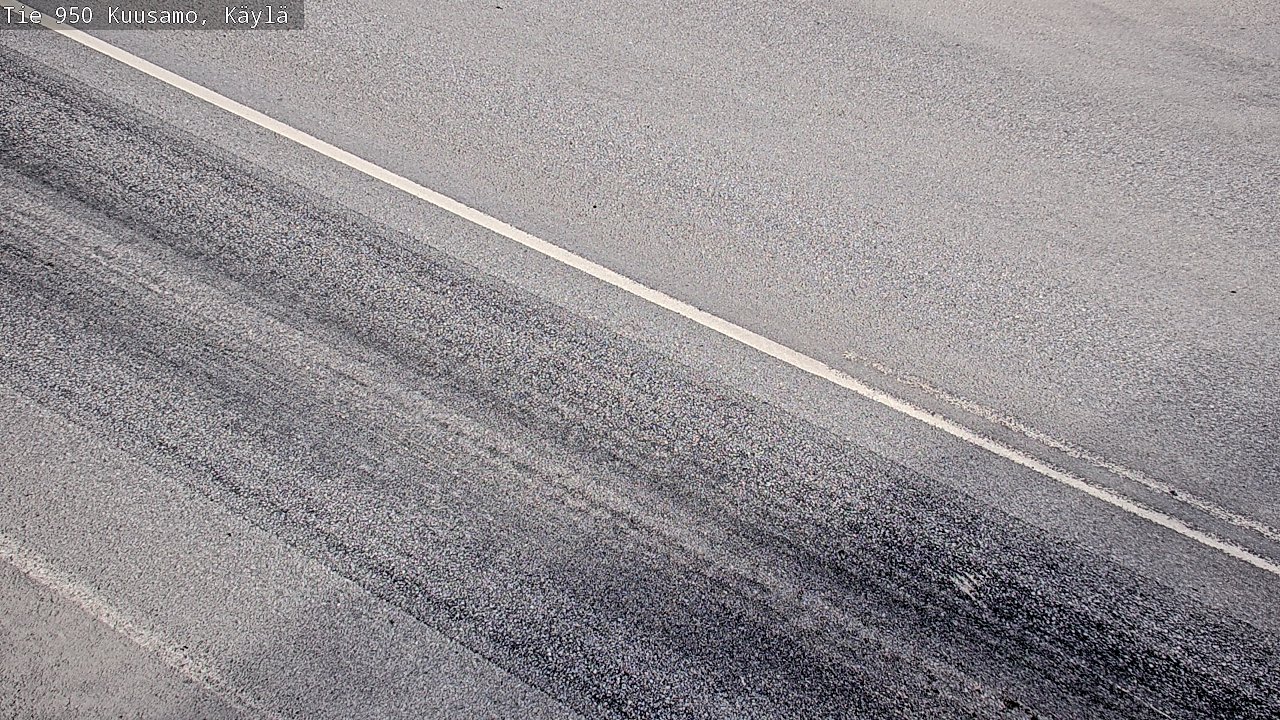 Weather Camera Image Väg 950 Kuusamo, Käylä, Kuusamo, Pohjois-Pohjanmaa