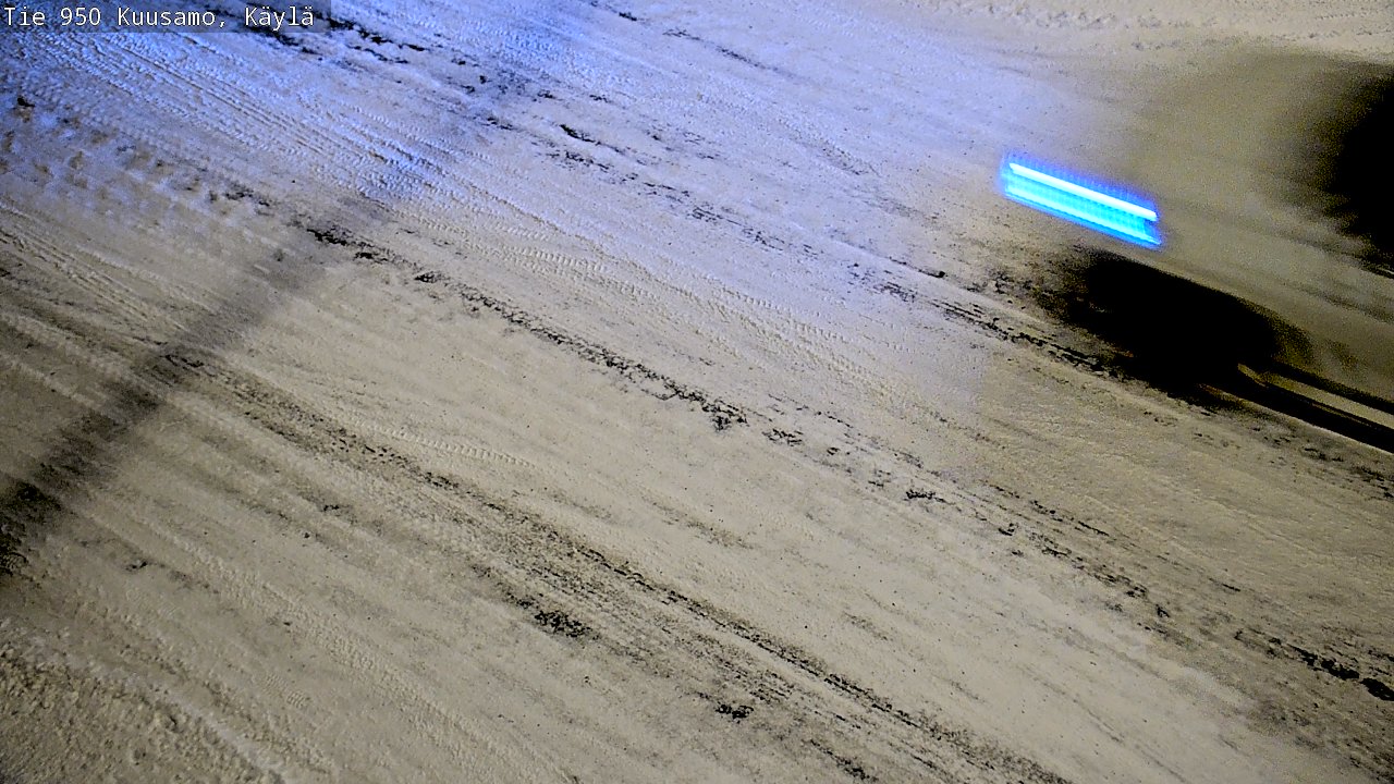 Weather Camera Image Road 950 Kuusamo, Käylä, Kuusamo, Pohjois-Pohjanmaa