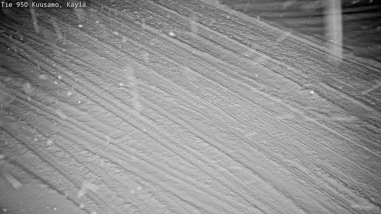 Weather Camera Image Road 950 Kuusamo, Käylä, Kuusamo, Pohjois-Pohjanmaa