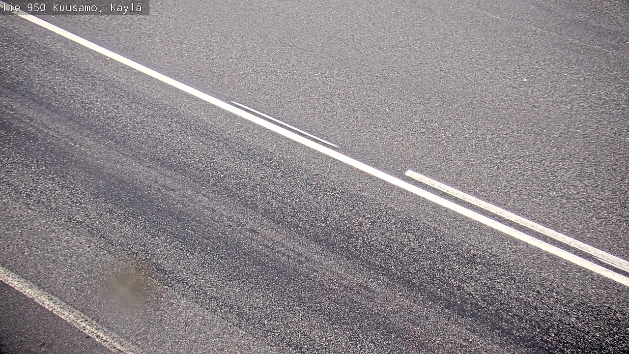 Weather Camera Image Väg 950 Kuusamo, Käylä, Kuusamo, Pohjois-Pohjanmaa